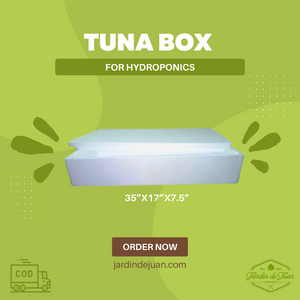 12 Tuna Boxes for Hydroponics (Inclusive of Shipping Fee + Item Protection)