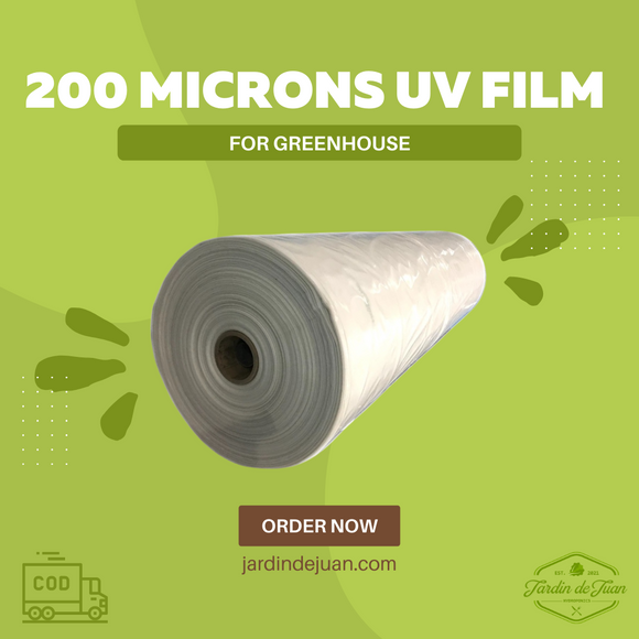 UV PLASTIC 200 MICRONS (8 MIL) 7M WIDTH
